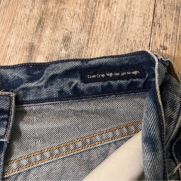 Women's Citizens of Humanity Shorts High Rise Slim Straight Raw Hem Size-26 - Picture 4 of 10